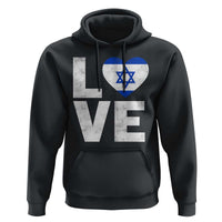 I Love Israel Jewish Gifts Star of David Israeli Hoodie - Wonder Print Shop