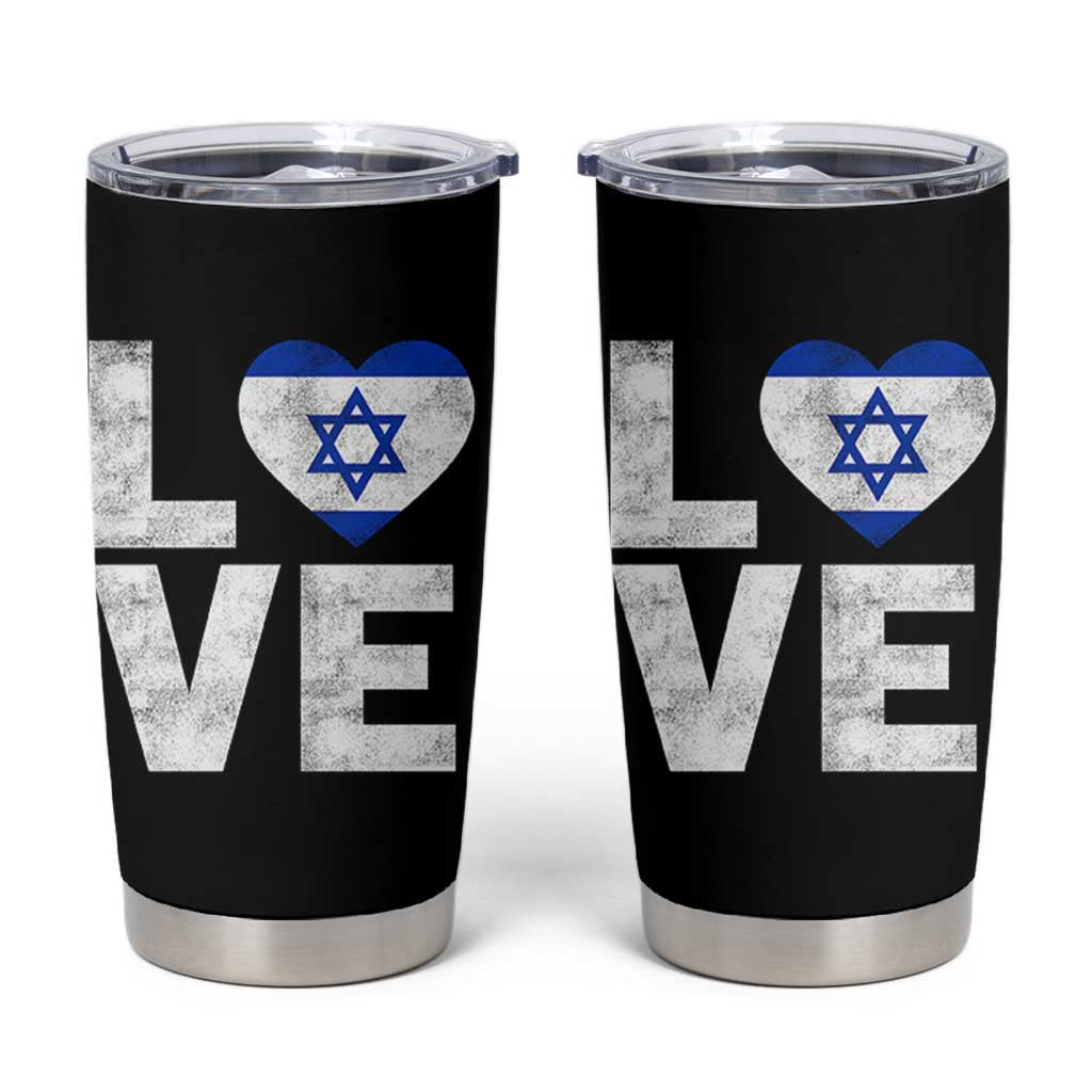 I Love Israel Jewish Gifts Star of David Israeli Tumbler Cup - Wonder Print Shop
