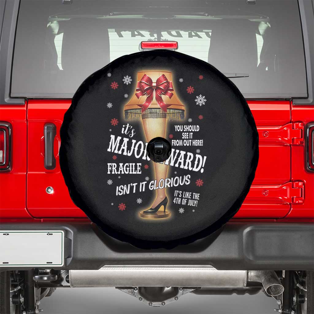 Funny Christmas Movie Spare Tire Cover It Is A Major Award Fragile Italian Leg Lamp - Wonder Print Shop