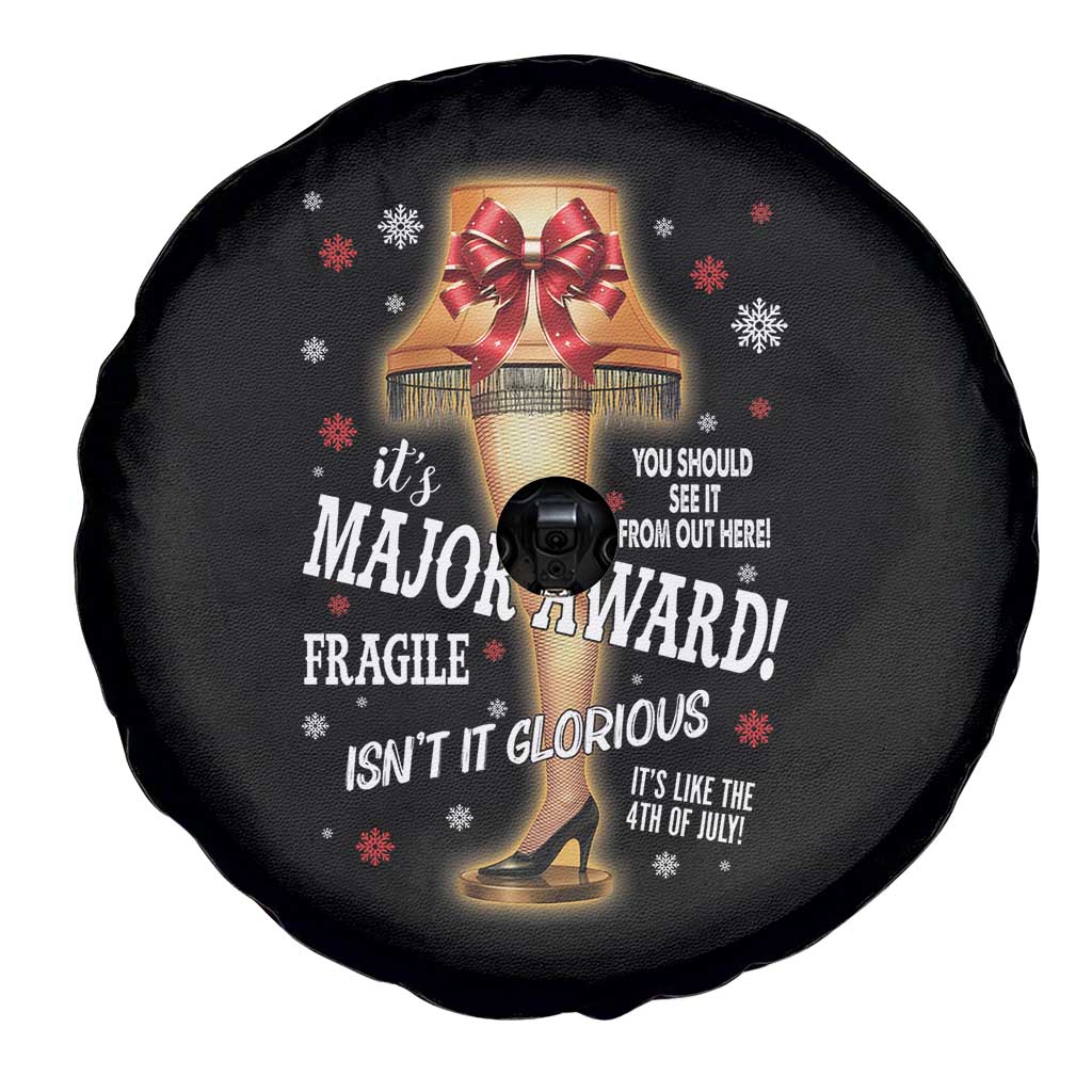 Funny Christmas Movie Spare Tire Cover It Is A Major Award Fragile Italian Leg Lamp - Wonder Print Shop