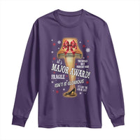 Funny Christmas Movie Long Sleeve Shirt It Is A Major Award Fragile Italian Leg Lamp - Wonder Print Shop
