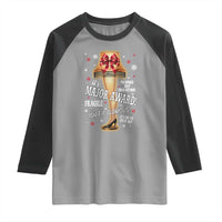 Funny Christmas Movie Raglan Shirt It Is A Major Award Fragile Italian Leg Lamp - Wonder Print Shop