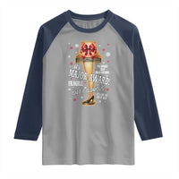 Funny Christmas Movie Raglan Shirt It Is A Major Award Fragile Italian Leg Lamp - Wonder Print Shop