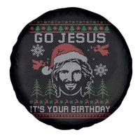 Funny Go Jesus It Is Your Birthday Spare Tire Cover Christian Christmas Party - Wonder Print Shop