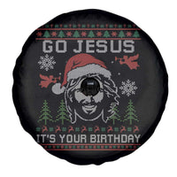 Funny Go Jesus It Is Your Birthday Spare Tire Cover Christian Christmas Party - Wonder Print Shop
