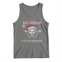 Funny Go Jesus It Is Your Birthday Tank Top Christian Christmas Party - Wonder Print Shop