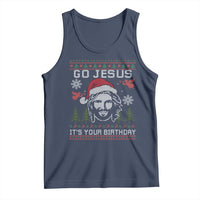 Funny Go Jesus It Is Your Birthday Tank Top Christian Christmas Party - Wonder Print Shop