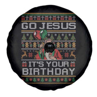 Funny Go Jesus Its Your Birthday Spare Tire Cover Christmas Christian Religious God - Wonder Print Shop