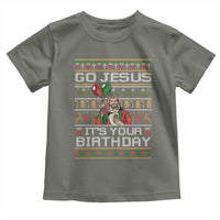 Funny Go Jesus Its Your Birthday Toddler T Shirt Christmas Christian Religious God - Wonder Print Shop