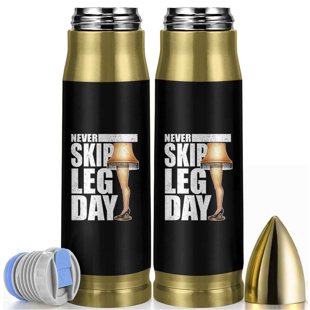 Funny Never Skip Leg Day Christmas Movie Bullet Tumbler Italian Leg Lamp - Wonder Print Shop