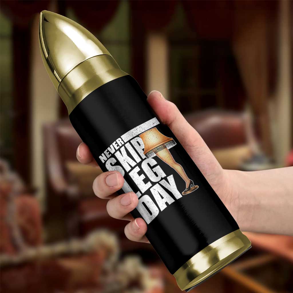 Funny Never Skip Leg Day Christmas Movie Bullet Tumbler Italian Leg Lamp - Wonder Print Shop