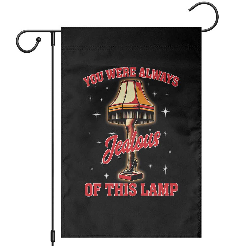 Funny Christmas Movie Garden Flag You Were Always Jealous Of This Lamp Italian Leg Lamp - Wonder Print Shop
