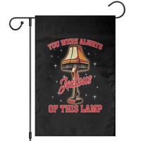 Funny Christmas Movie Garden Flag You Were Always Jealous Of This Lamp Italian Leg Lamp - Wonder Print Shop