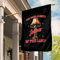 Funny Christmas Movie Garden Flag You Were Always Jealous Of This Lamp Italian Leg Lamp - Wonder Print Shop