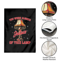 Funny Christmas Movie Garden Flag You Were Always Jealous Of This Lamp Italian Leg Lamp - Wonder Print Shop
