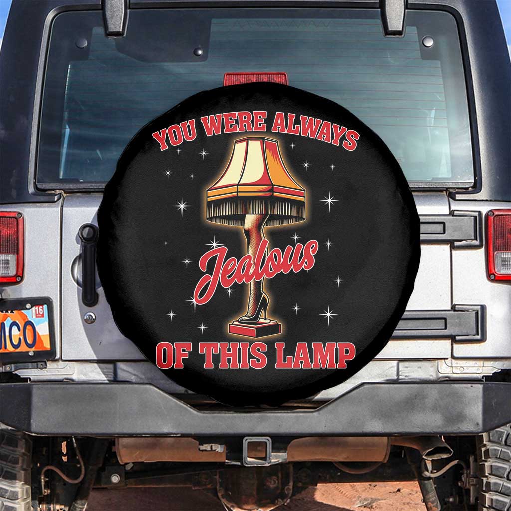 Funny Christmas Movie Spare Tire Cover You Were Always Jealous Of This Lamp Italian Leg Lamp - Wonder Print Shop