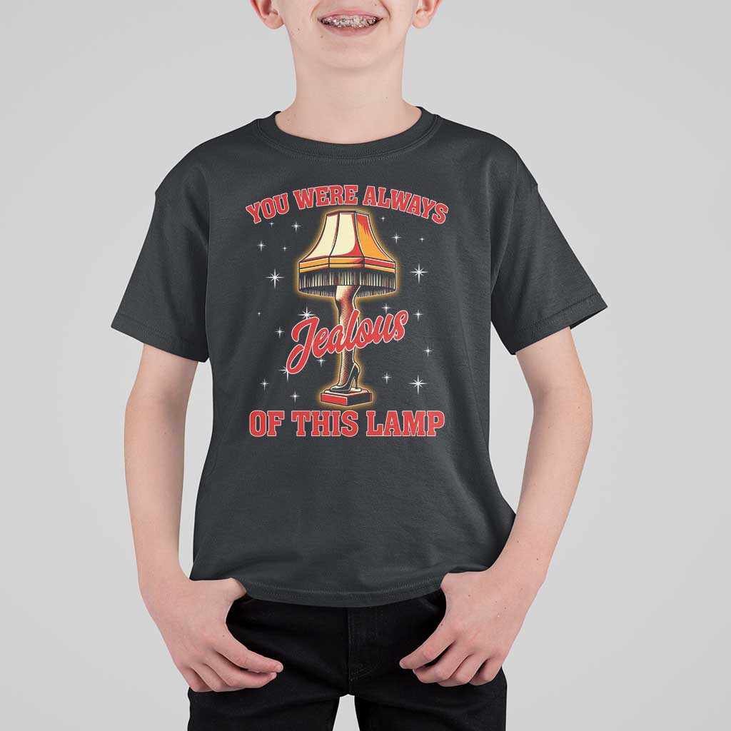 Funny Christmas Movie T Shirt For Kid You Were Always Jealous Of This Lamp Italian Leg Lamp - Wonder Print Shop