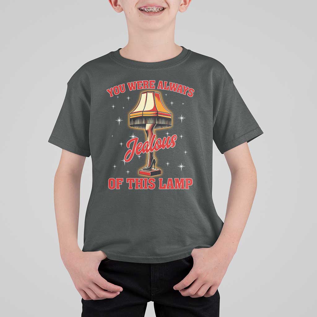 Funny Christmas Movie T Shirt For Kid You Were Always Jealous Of This Lamp Italian Leg Lamp - Wonder Print Shop