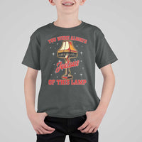 Funny Christmas Movie T Shirt For Kid You Were Always Jealous Of This Lamp Italian Leg Lamp - Wonder Print Shop