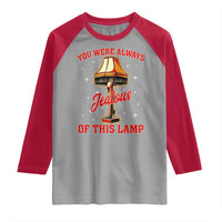 Funny Christmas Movie Raglan Shirt You Were Always Jealous Of This Lamp Italian Leg Lamp - Wonder Print Shop