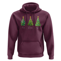 Funny Subtle FDT Resist Christmas Hoodie Fraser Douglass Trojan Xmas Tree - Wonder Print Shop