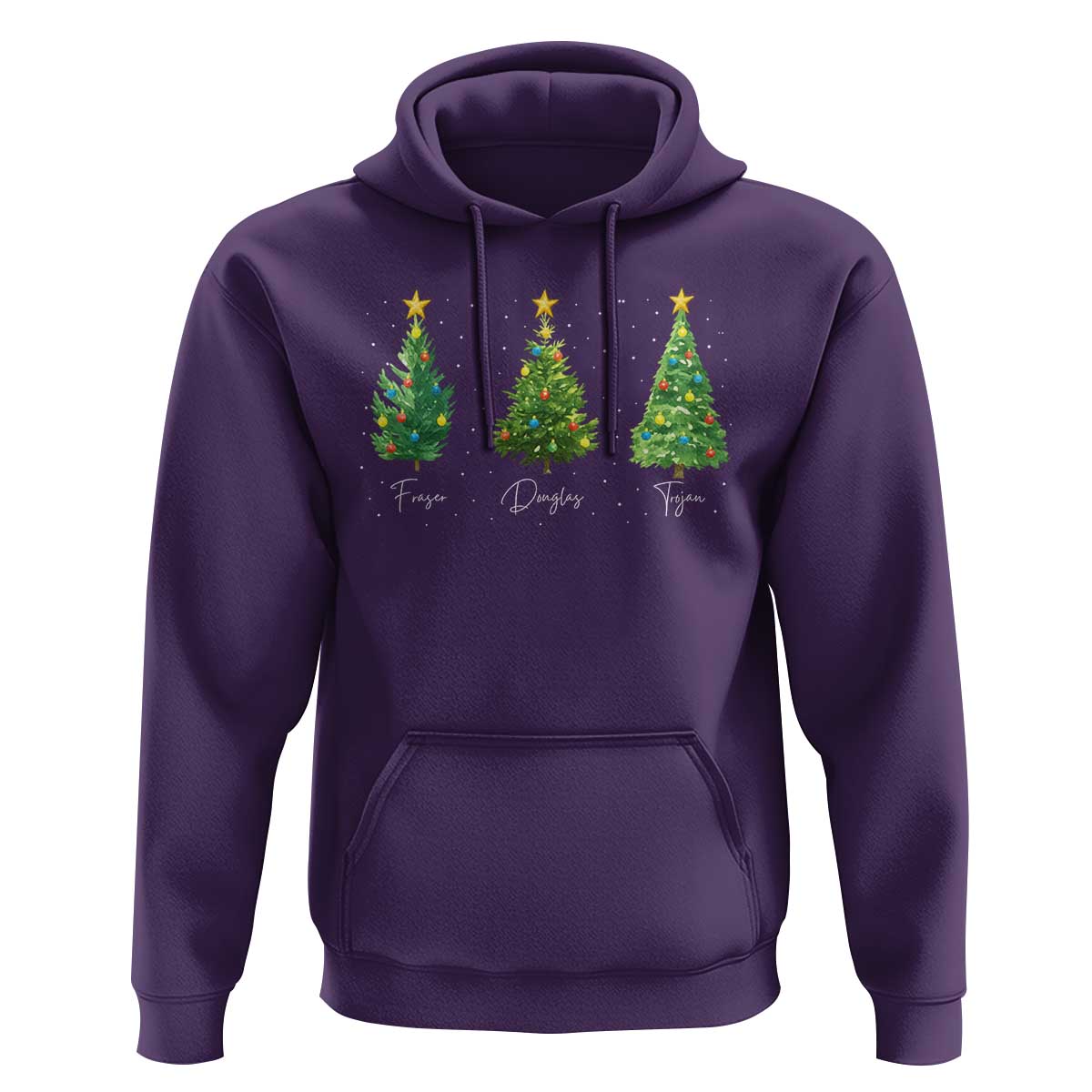 Funny Subtle FDT Resist Christmas Hoodie Fraser Douglass Trojan Xmas Tree - Wonder Print Shop