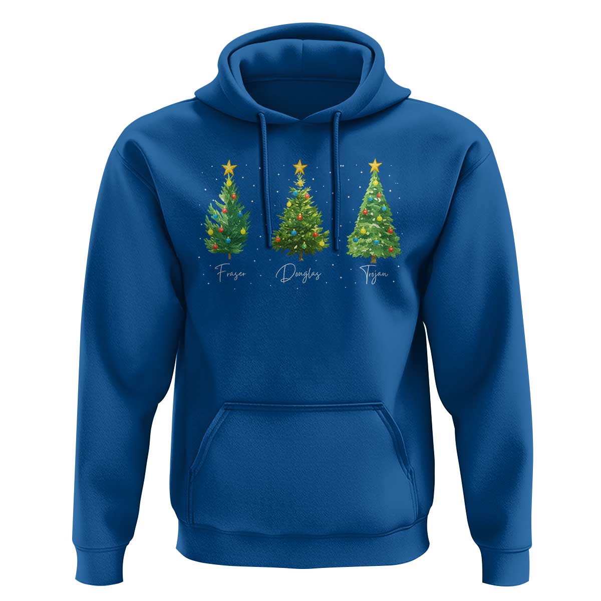 Funny Subtle FDT Resist Christmas Hoodie Fraser Douglass Trojan Xmas Tree - Wonder Print Shop