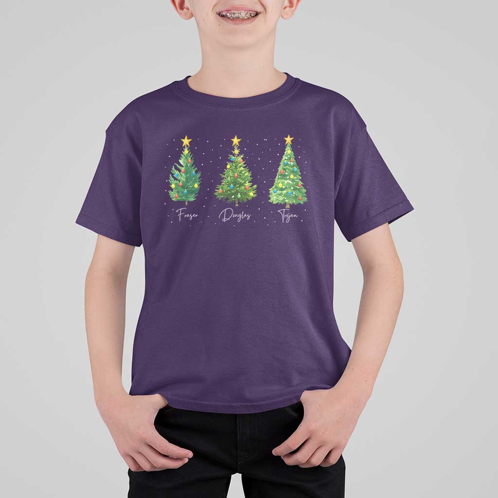 Funny Subtle FDT Resist Christmas T Shirt For Kid Fraser Douglass Trojan Xmas Tree - Wonder Print Shop
