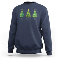 Funny Subtle FDT Resist Christmas Sweatshirt Fraser Douglass Trojan Xmas Tree - Wonder Print Shop