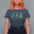 Funny Subtle FDT Resist Christmas T Shirt For Women Fraser Douglass Trojan Xmas Tree - Wonder Print Shop