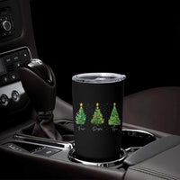 Funny Subtle FDT Resist Christmas Tumbler Cup Fraser Douglass Trojan Xmas Tree - Wonder Print Shop
