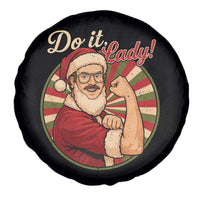 Funny Christmas Do It Lady Spare Tire Cover Mustache Guy Meme Santa Cosplay - Wonder Print Shop