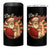 Funny Christmas Do It Lady 4 in 1 Can Cooler Tumbler Mustache Guy Meme Santa Cosplay - Wonder Print Shop