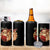 Funny Christmas Do It Lady 4 in 1 Can Cooler Tumbler Mustache Guy Meme Santa Cosplay - Wonder Print Shop