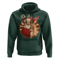 Funny Christmas Do It Lady Hoodie Mustache Guy Meme Santa Cosplay - Wonder Print Shop