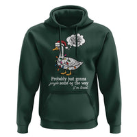 Probably Just Gonna Jingle Some Of The Way I'm Tired Hoodie Funny Christmas Goose - Wonder Print Shop