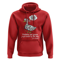 Probably Just Gonna Jingle Some Of The Way I'm Tired Hoodie Funny Christmas Goose - Wonder Print Shop