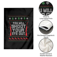 Funny You'll Shoot Your Eye Out Kid Garden Flag Christmas Movie Guns - Wonder Print Shop
