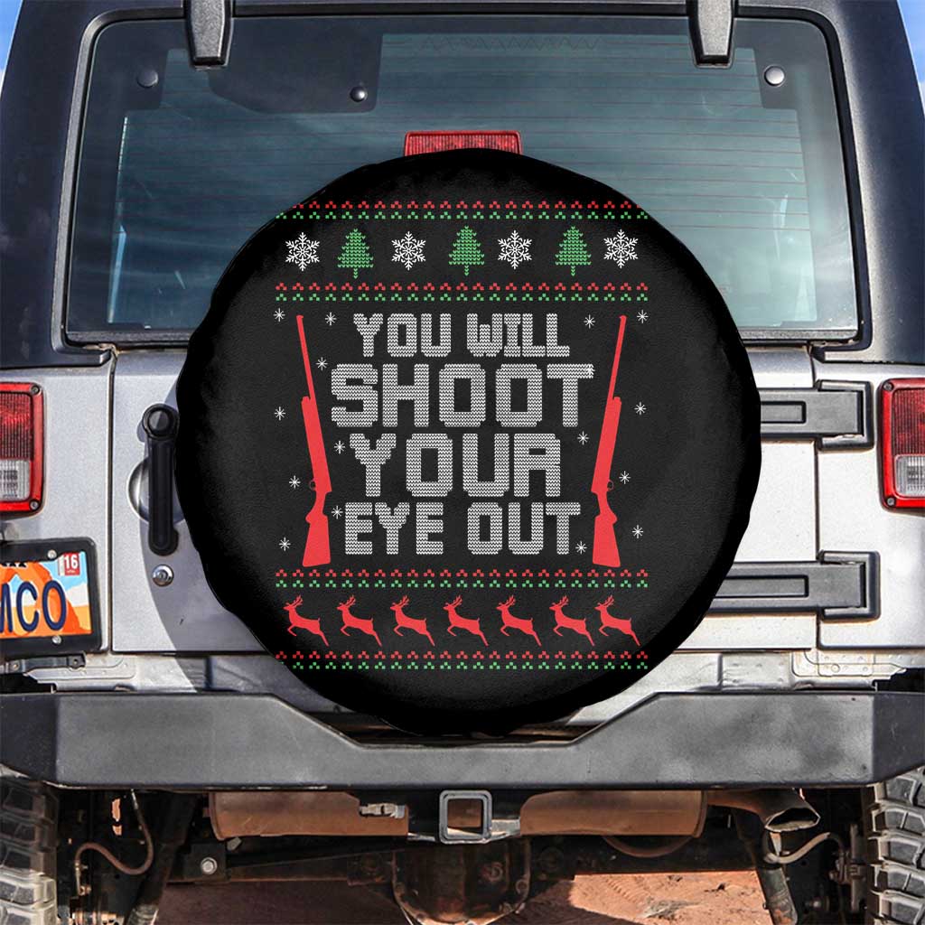 Funny You'll Shoot Your Eye Out Kid Spare Tire Cover Christmas Movie Guns - Wonder Print Shop