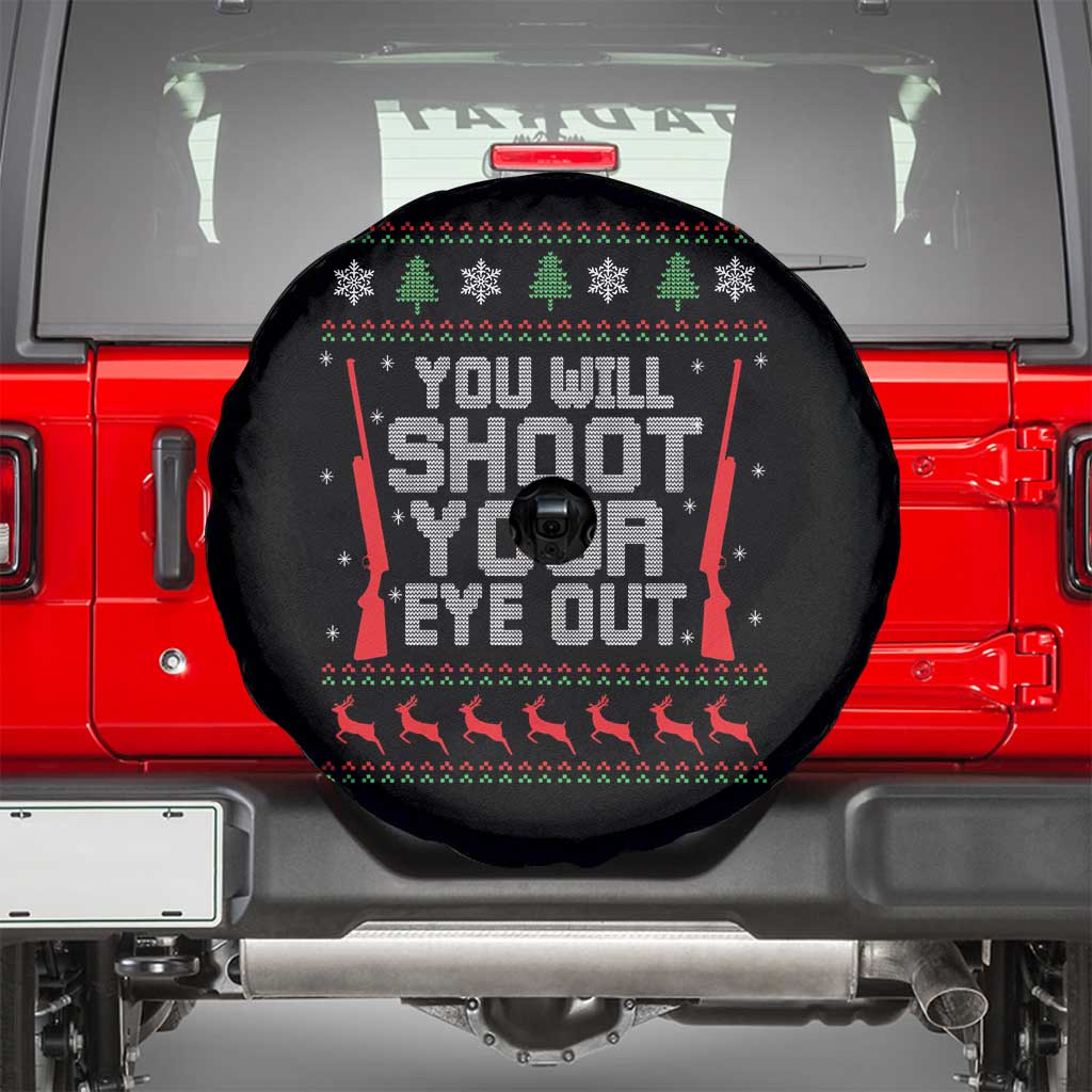 Funny You'll Shoot Your Eye Out Kid Spare Tire Cover Christmas Movie Guns - Wonder Print Shop