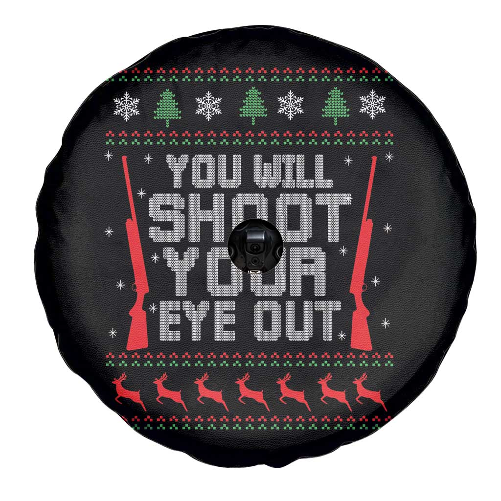 Funny You'll Shoot Your Eye Out Kid Spare Tire Cover Christmas Movie Guns - Wonder Print Shop