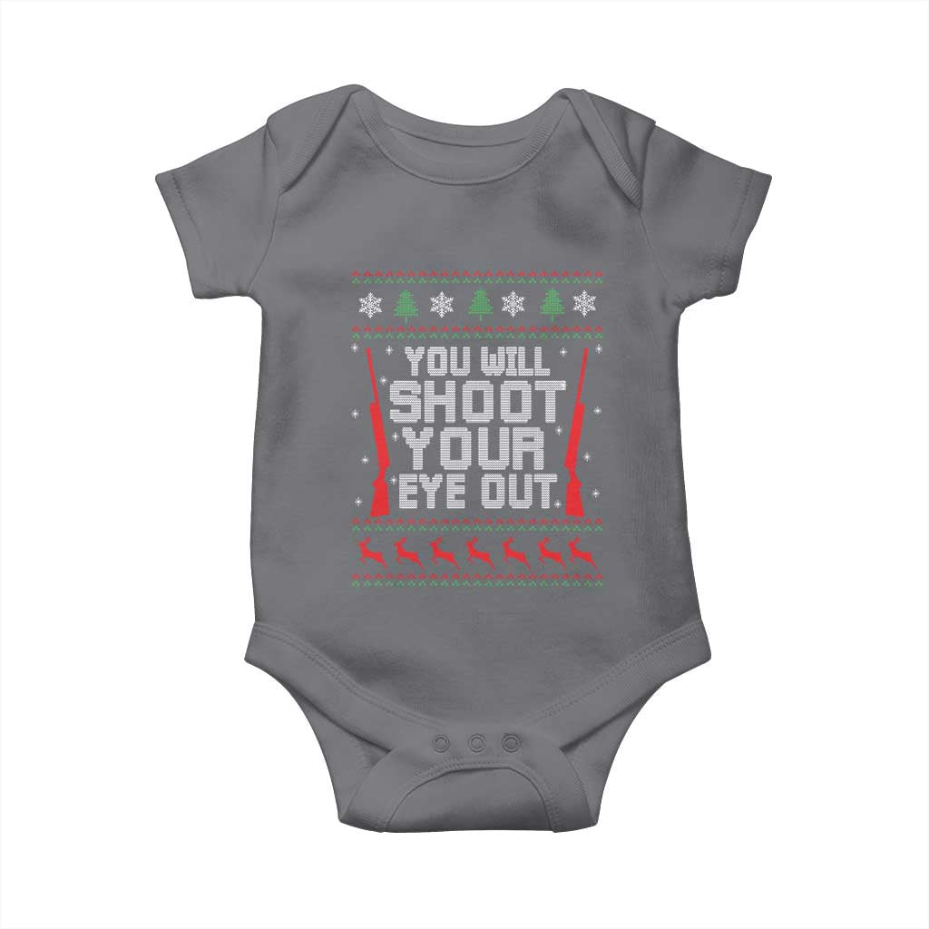 Funny You'll Shoot Your Eye Out Kid Baby Onesie Christmas Movie Guns - Wonder Print Shop