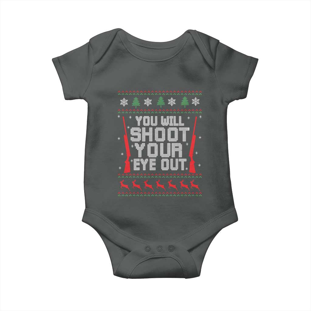Funny You'll Shoot Your Eye Out Kid Baby Onesie Christmas Movie Guns - Wonder Print Shop