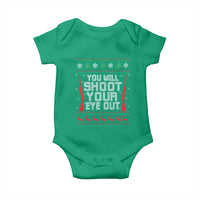 Funny You'll Shoot Your Eye Out Kid Baby Onesie Christmas Movie Guns - Wonder Print Shop