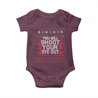 Funny You'll Shoot Your Eye Out Kid Baby Onesie Christmas Movie Guns - Wonder Print Shop