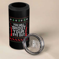 Funny You'll Shoot Your Eye Out Kid 4 in 1 Can Cooler Tumbler Christmas Movie Guns - Wonder Print Shop