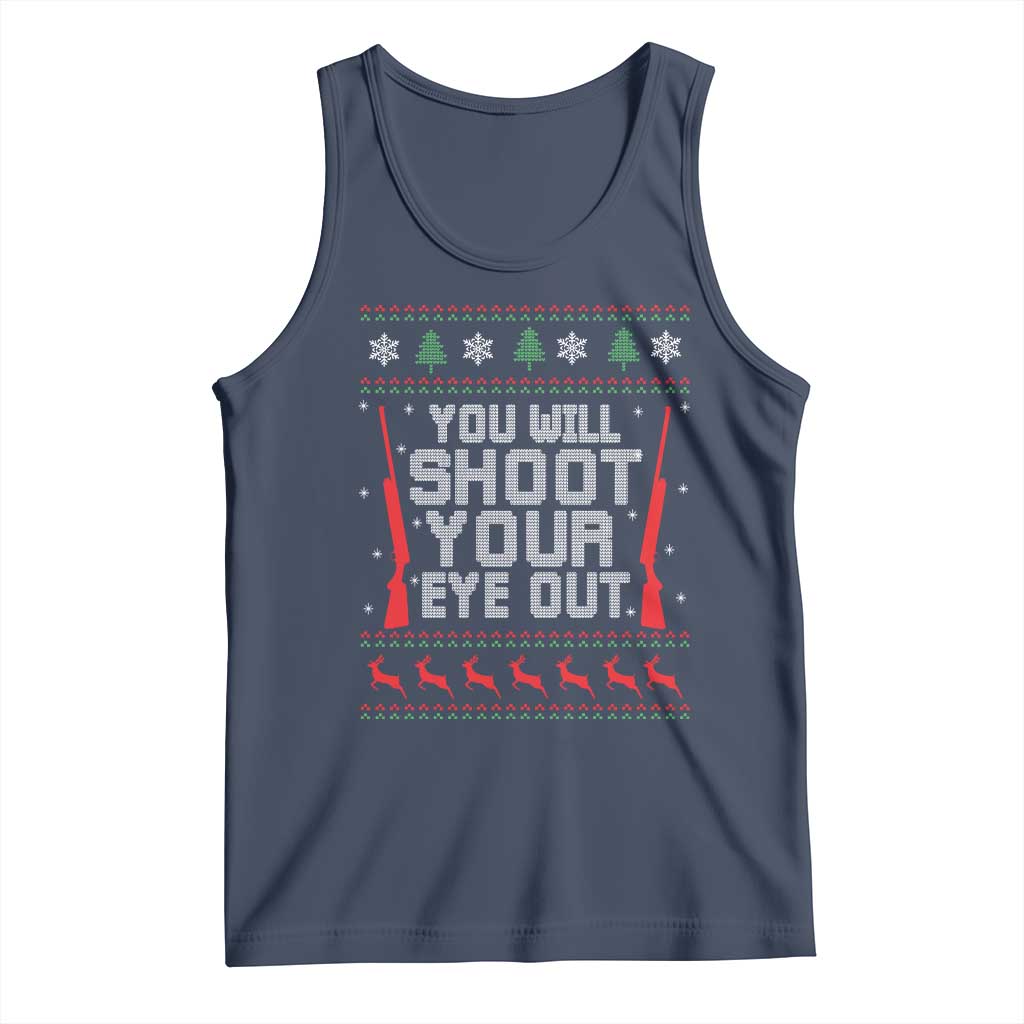 Funny You'll Shoot Your Eye Out Kid Tank Top Christmas Movie Guns - Wonder Print Shop