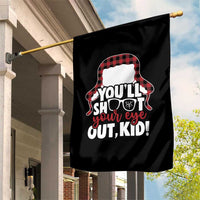Funny You Will Shoot Your Eye Out Kid Garden Flag Christmas Movie Glasses Hat - Wonder Print Shop