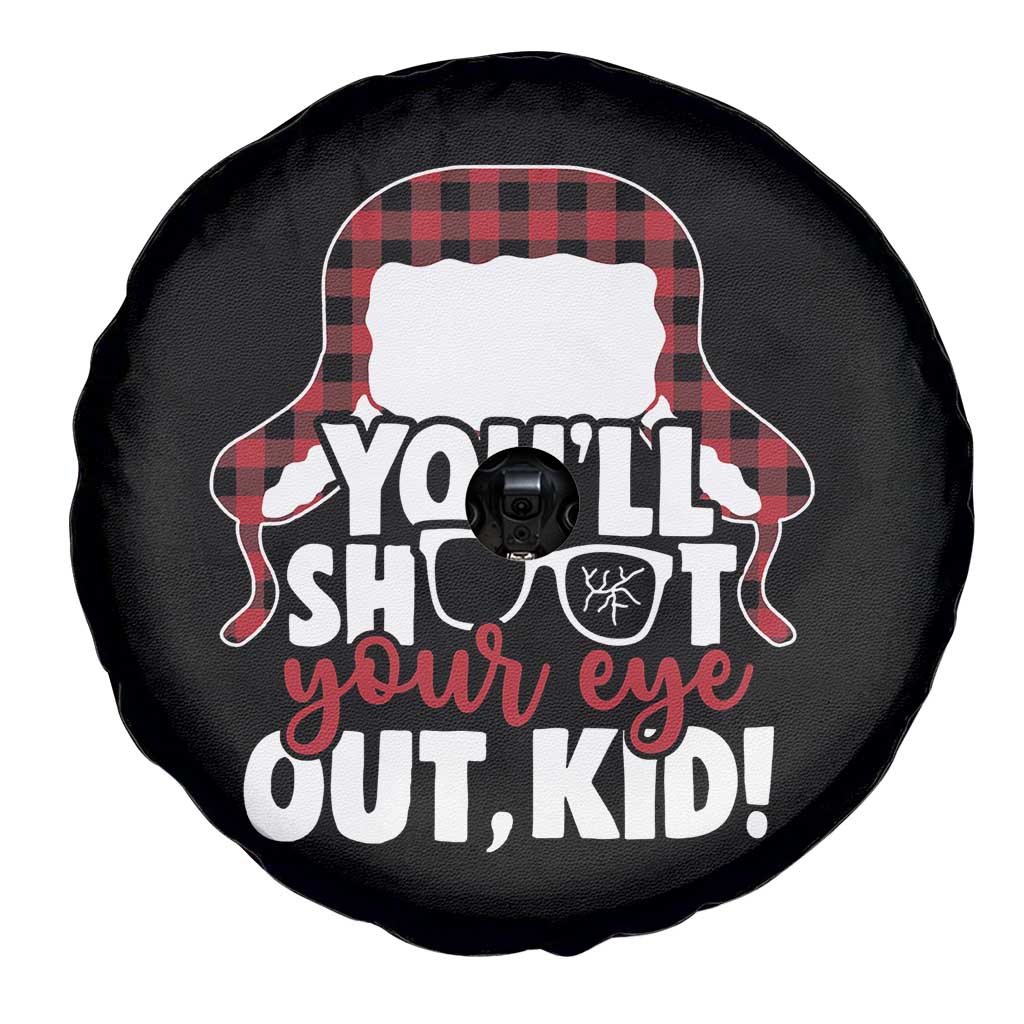 Funny You Will Shoot Your Eye Out Kid Spare Tire Cover Christmas Movie Glasses Hat - Wonder Print Shop