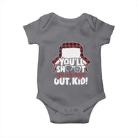 Funny You Will Shoot Your Eye Out Kid Baby Onesie Christmas Movie Glasses Hat - Wonder Print Shop